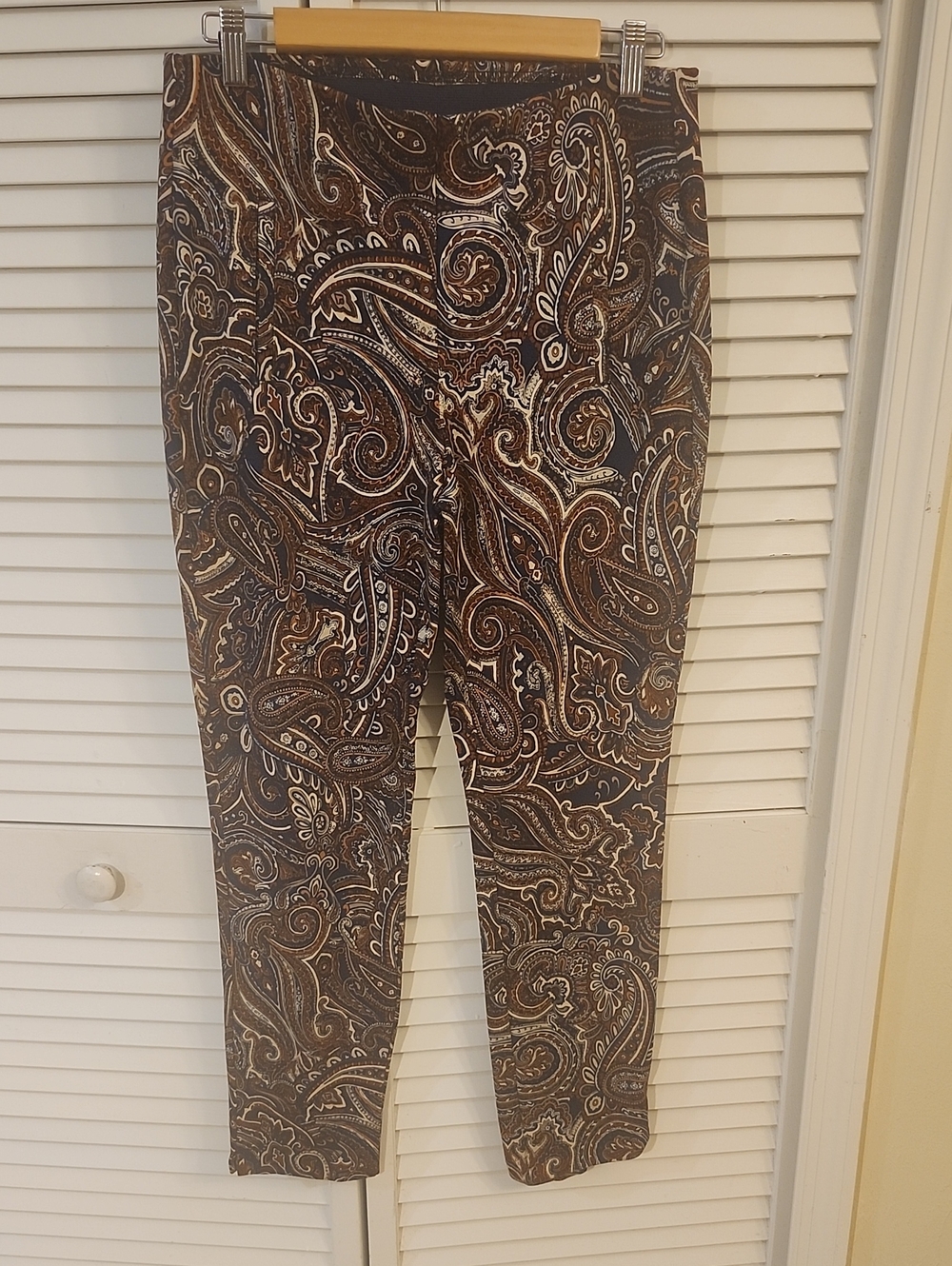 Chico's Paisley Print Pants